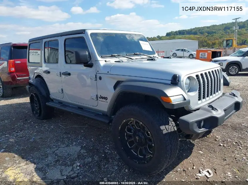 1C4PJXDN3RW117155 2024 Jeep Wrangler 4-Door Sport S 4X4