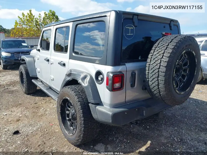 1C4PJXDN3RW117155 2024 Jeep Wrangler 4-Door Sport S 4X4