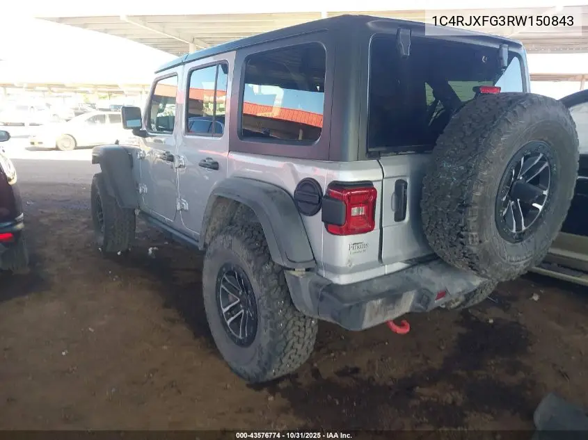 1C4RJXFG3RW150843 2024 Jeep Wrangler 4-Door Rubicon 4X4