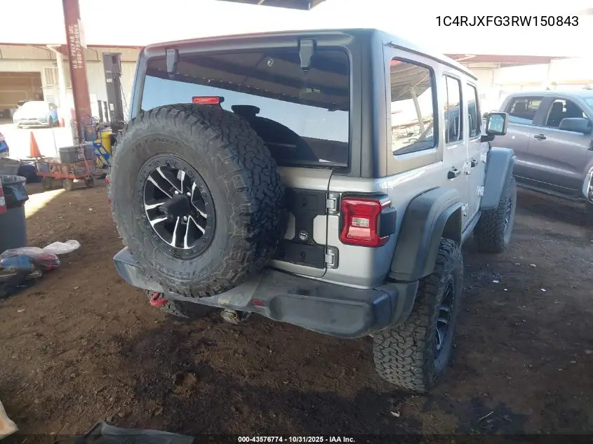 1C4RJXFG3RW150843 2024 Jeep Wrangler 4-Door Rubicon 4X4