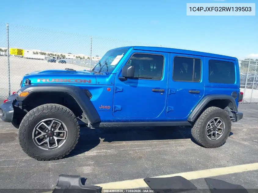 1C4PJXFG2RW139503 2024 Jeep Wrangler 4-Door Rubicon 4X4