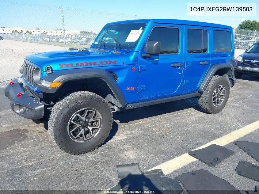 1C4PJXFG2RW139503 2024 Jeep Wrangler 4-Door Rubicon 4X4