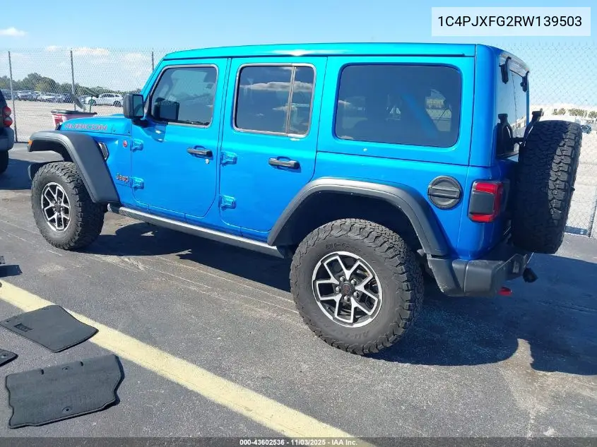 1C4PJXFG2RW139503 2024 Jeep Wrangler 4-Door Rubicon 4X4