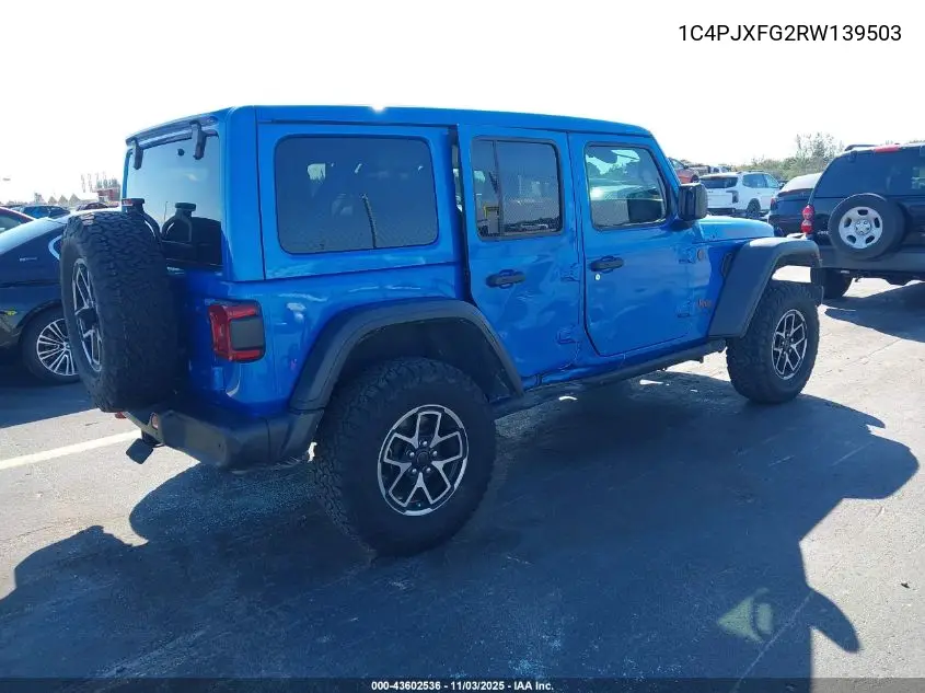 1C4PJXFG2RW139503 2024 Jeep Wrangler 4-Door Rubicon 4X4