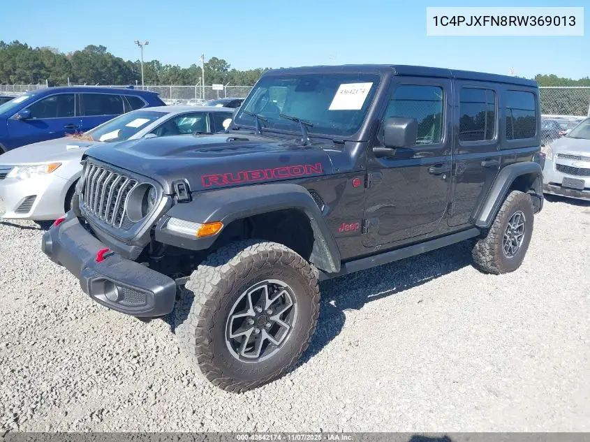1C4PJXFN8RW369013 2024 Jeep Wrangler 4-Door Rubicon 4X4