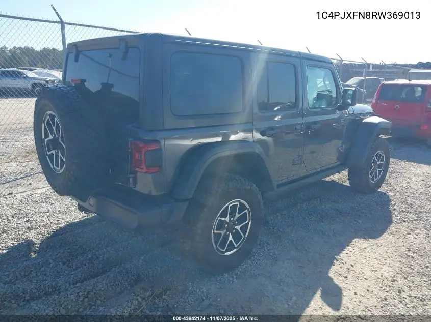 1C4PJXFN8RW369013 2024 Jeep Wrangler 4-Door Rubicon 4X4