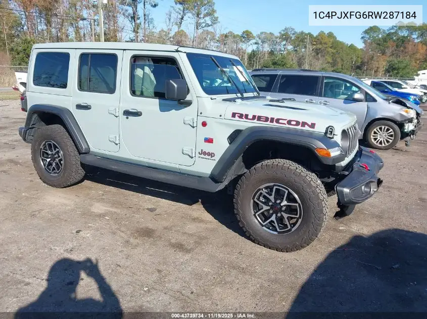 1C4PJXFG6RW287184 2024 Jeep Wrangler 4-Door Rubicon 4X4