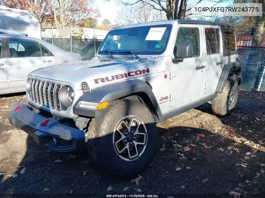 1C4PJXFG7RW243775 2024 Jeep Wrangler 4-Door Rubicon 4X4