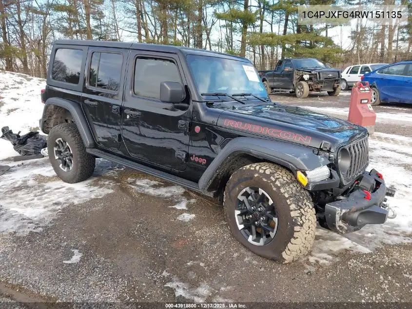 1C4PJXFG4RW151135 2024 Jeep Wrangler 4-Door Rubicon 4X4