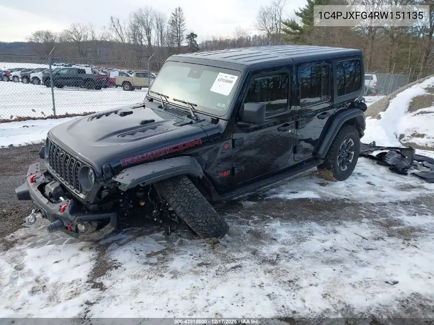 1C4PJXFG4RW151135 2024 Jeep Wrangler 4-Door Rubicon 4X4