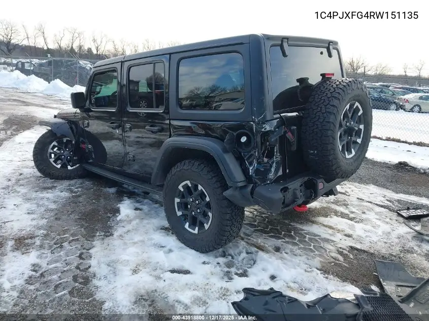 1C4PJXFG4RW151135 2024 Jeep Wrangler 4-Door Rubicon 4X4
