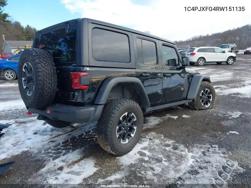 1C4PJXFG4RW151135 2024 Jeep Wrangler 4-Door Rubicon 4X4