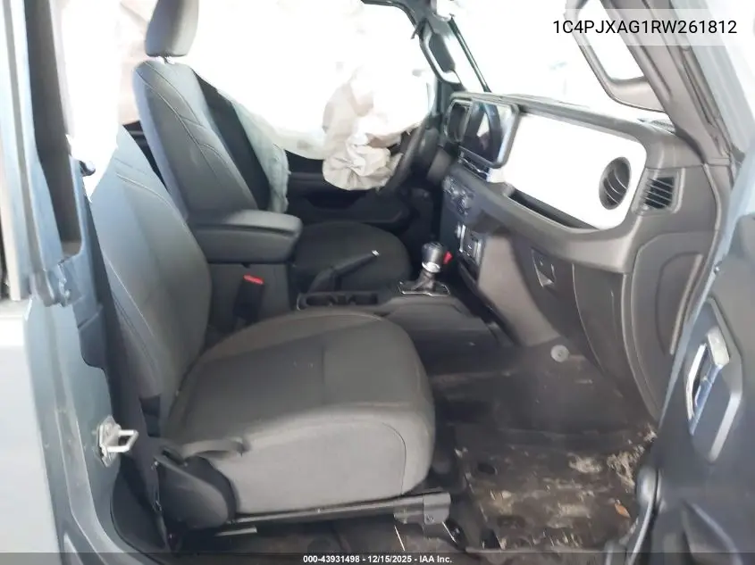 1C4PJXAG1RW261812 2024 Jeep Wrangler 2-Door Sport 4X4