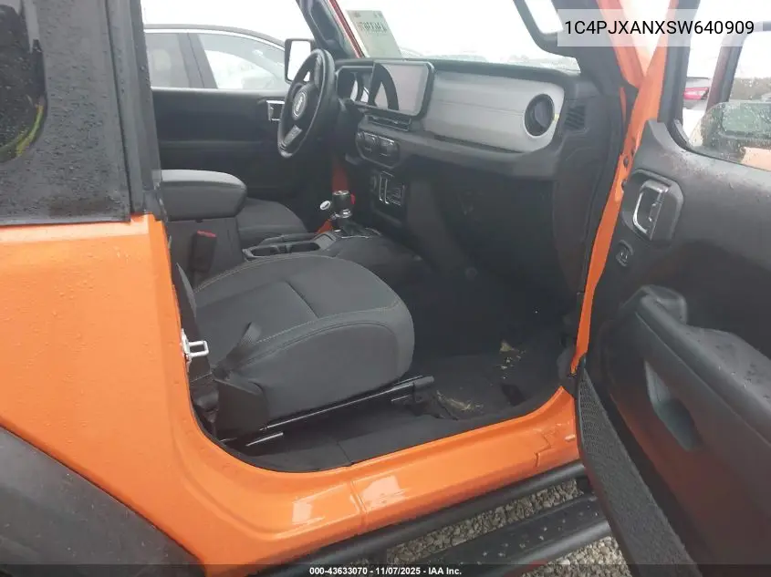 1C4PJXANXSW640909 2025 Jeep Wrangler 2-Door Sport 4X4