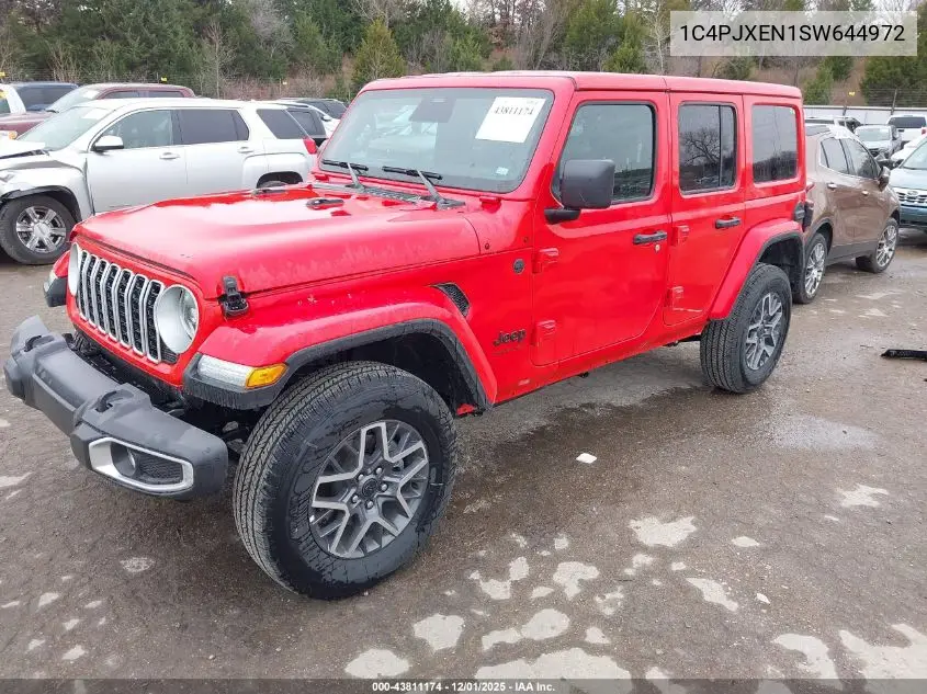 1C4PJXEN1SW644972 2025 Jeep Wrangler 4-Door Sahara 4X4