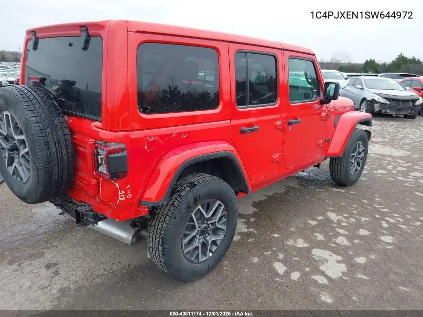 1C4PJXEN1SW644972 2025 Jeep Wrangler 4-Door Sahara 4X4