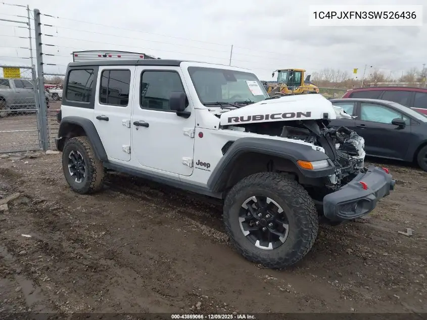 1C4PJXFN3SW526436 2025 Jeep Wrangler 4-Door Rubicon 4X4