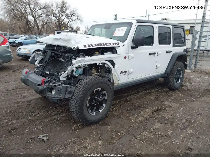 1C4PJXFN3SW526436 2025 Jeep Wrangler 4-Door Rubicon 4X4