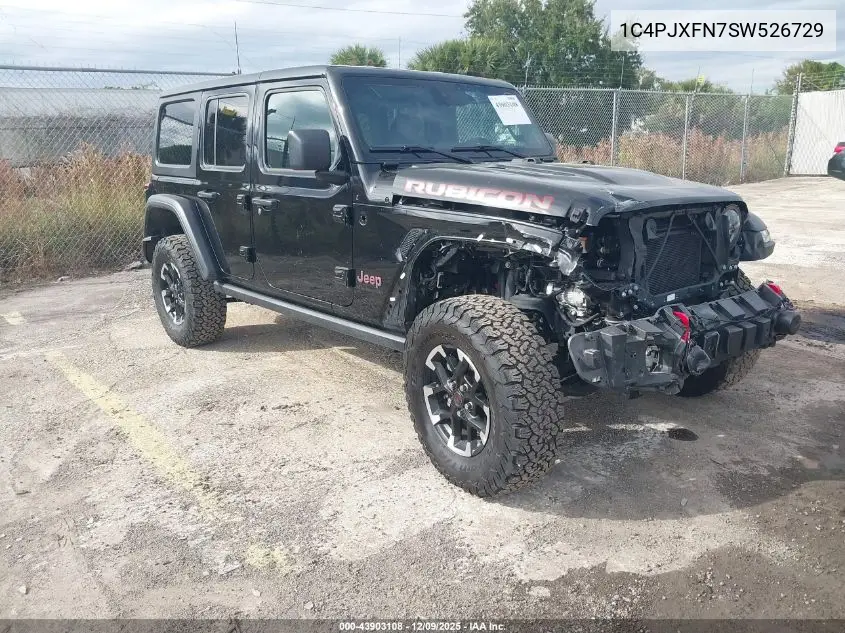 1C4PJXFN7SW526729 2025 Jeep Wrangler 4-Door Rubicon 4X4