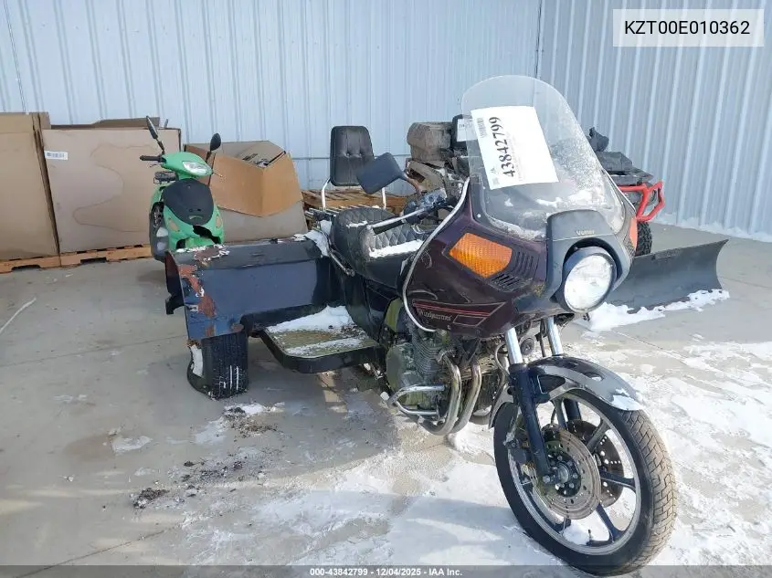 KZT00E010362 1980 Kawasaki Kz1000