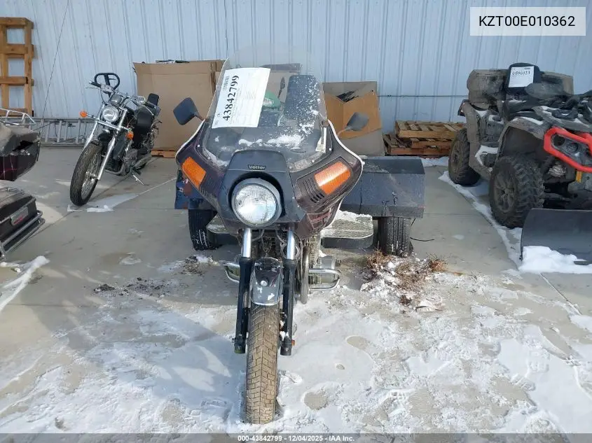 KZT00E010362 1980 Kawasaki Kz1000