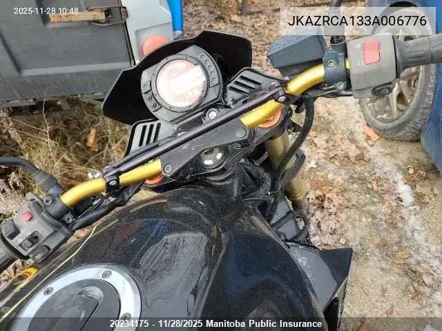 JKAZRCA133A006776 2003 Kawasaki Z1000