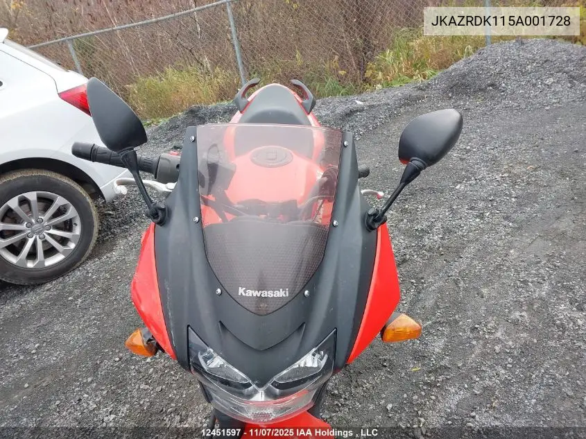 JKAZRDK115A001728 2005 Kawasaki Z750S