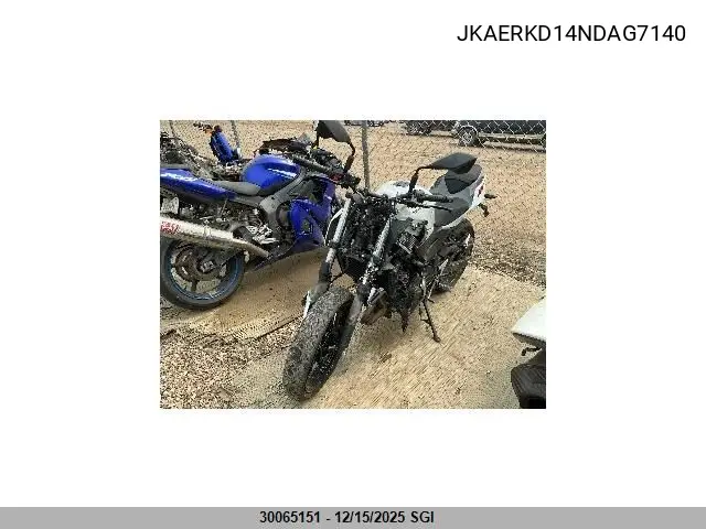 JKAERKD14NDAG7140 2022 Kawasaki Er400 D