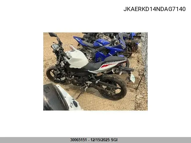 JKAERKD14NDAG7140 2022 Kawasaki Er400 D
