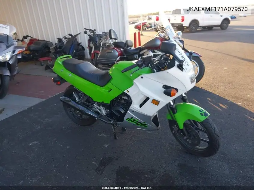 JKAEXMF171A079570 2001 Kawasaki Ex250 F