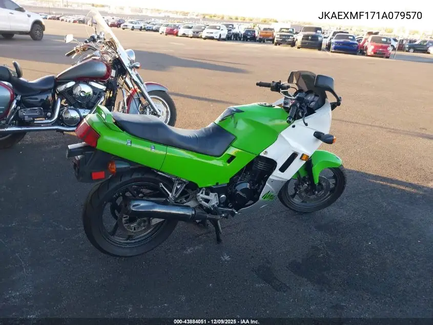 JKAEXMF171A079570 2001 Kawasaki Ex250 F