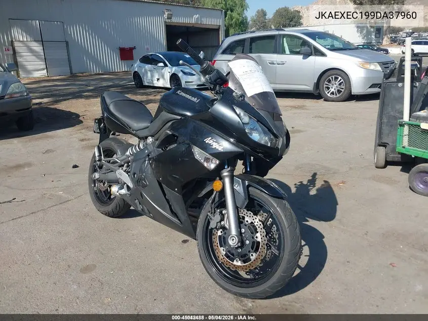 JKAEXEC199DA37960 2009 Kawasaki Ex650 C