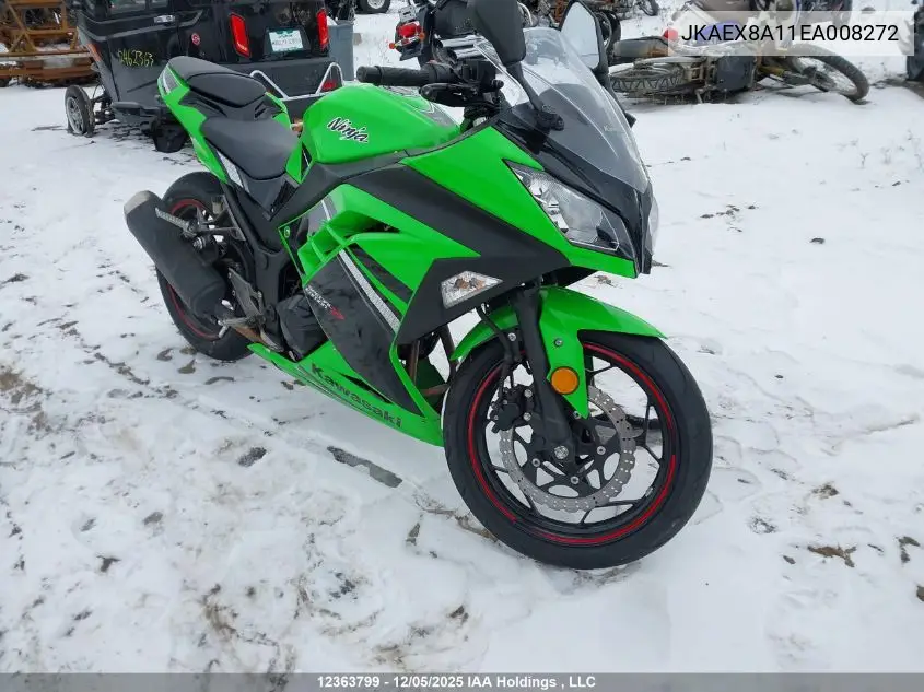 JKAEX8A11EA008272 2014 Kawasaki Ex300 A