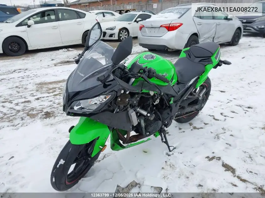 JKAEX8A11EA008272 2014 Kawasaki Ex300 A
