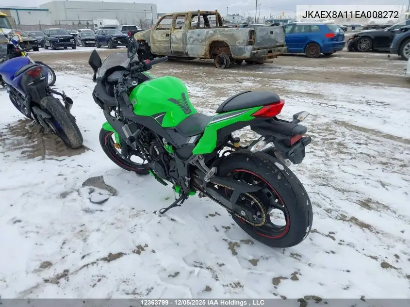 JKAEX8A11EA008272 2014 Kawasaki Ex300 A