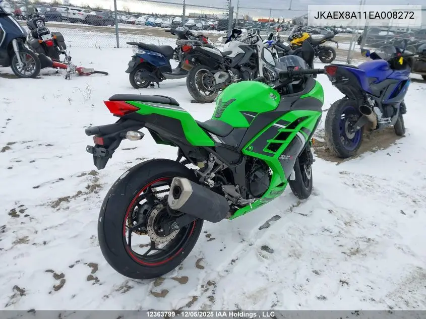 JKAEX8A11EA008272 2014 Kawasaki Ex300 A