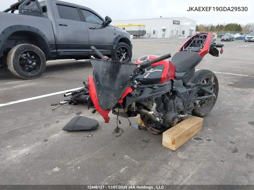 JKAEXEF19GDA29530 2016 Kawasaki Ex650 Ninja
