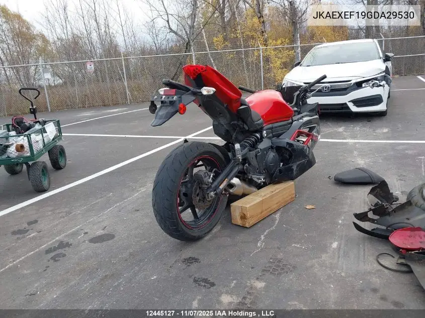 JKAEXEF19GDA29530 2016 Kawasaki Ex650 Ninja