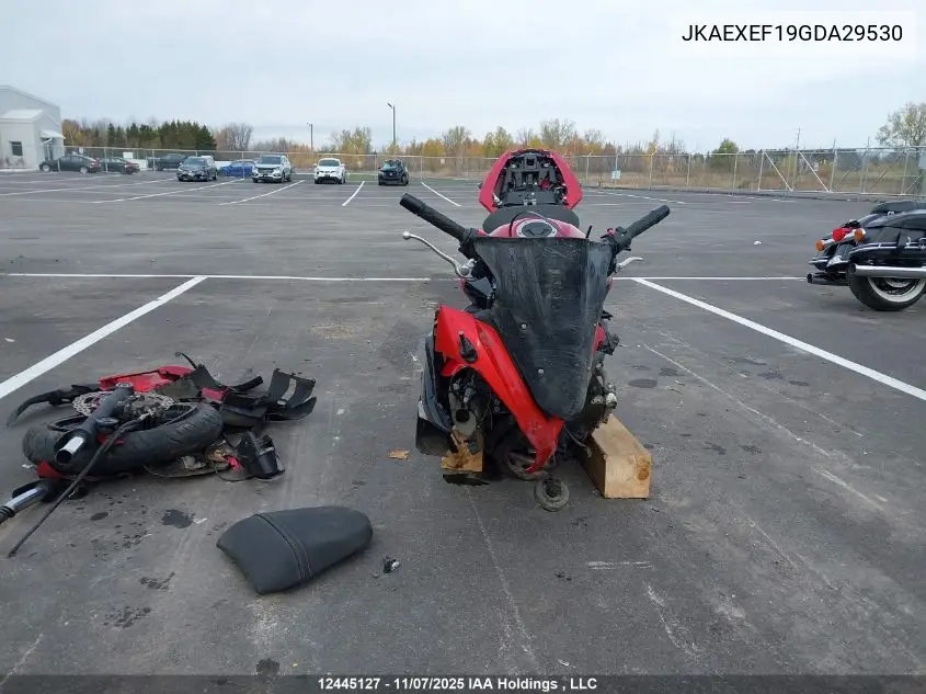 JKAEXEF19GDA29530 2016 Kawasaki Ex650 Ninja