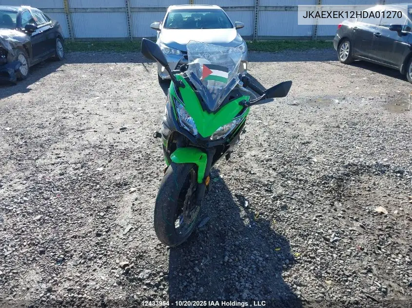 JKAEXEK12HDA01270 2017 Kawasaki Ex650 F