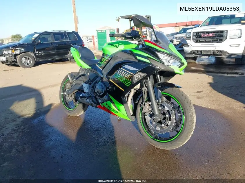 ML5EXEN19LDA05353 2020 Kawasaki Ex650 N