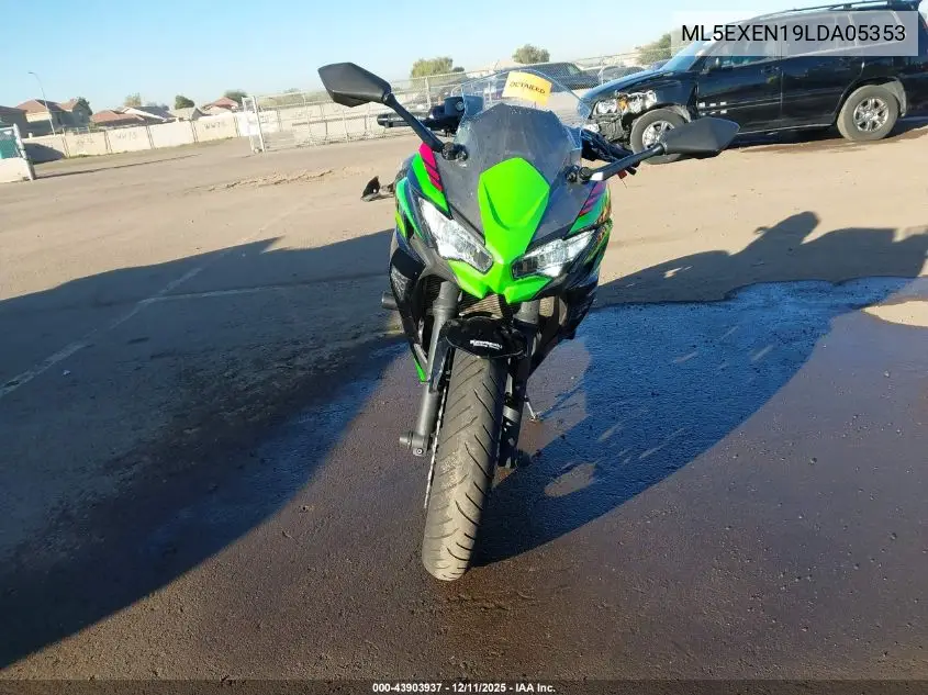 ML5EXEN19LDA05353 2020 Kawasaki Ex650 N