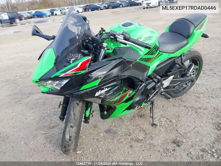ML5EXEP17RDAD0446 2024 Kawasaki Ex650 P