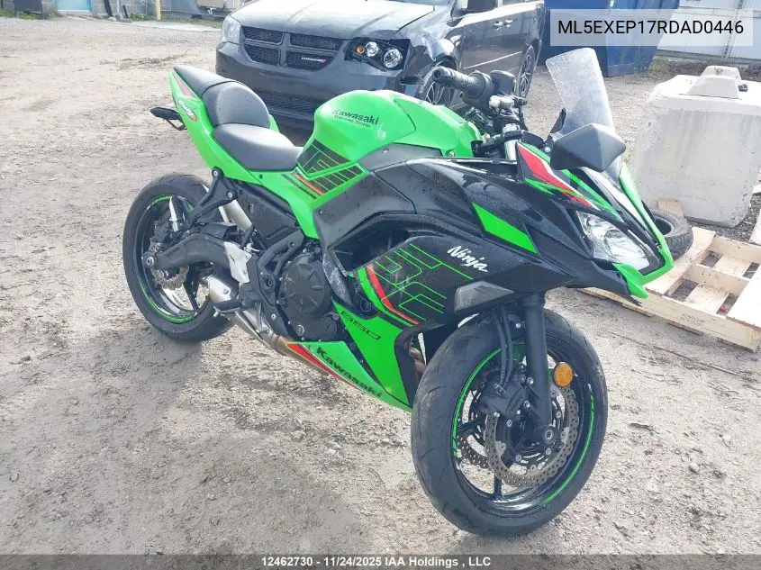 ML5EXEP17RDAD0446 2024 Kawasaki Ex650 P