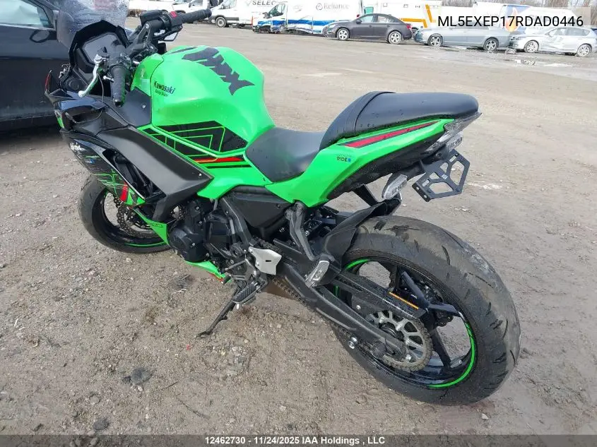 ML5EXEP17RDAD0446 2024 Kawasaki Ex650 P