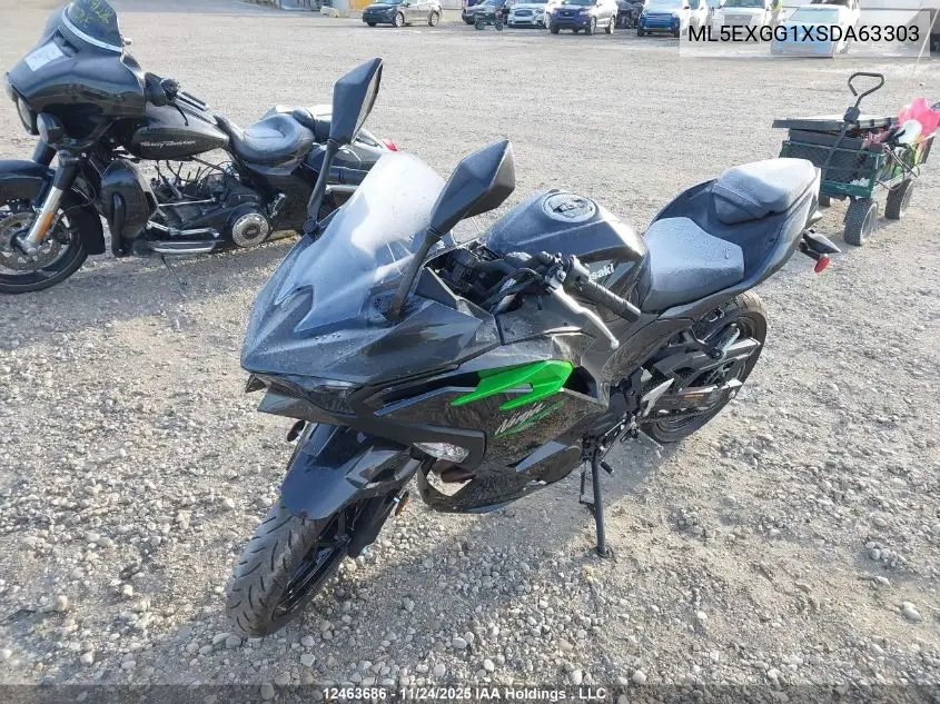 ML5EXGG1XSDA63303 2025 Kawasaki Ex500
