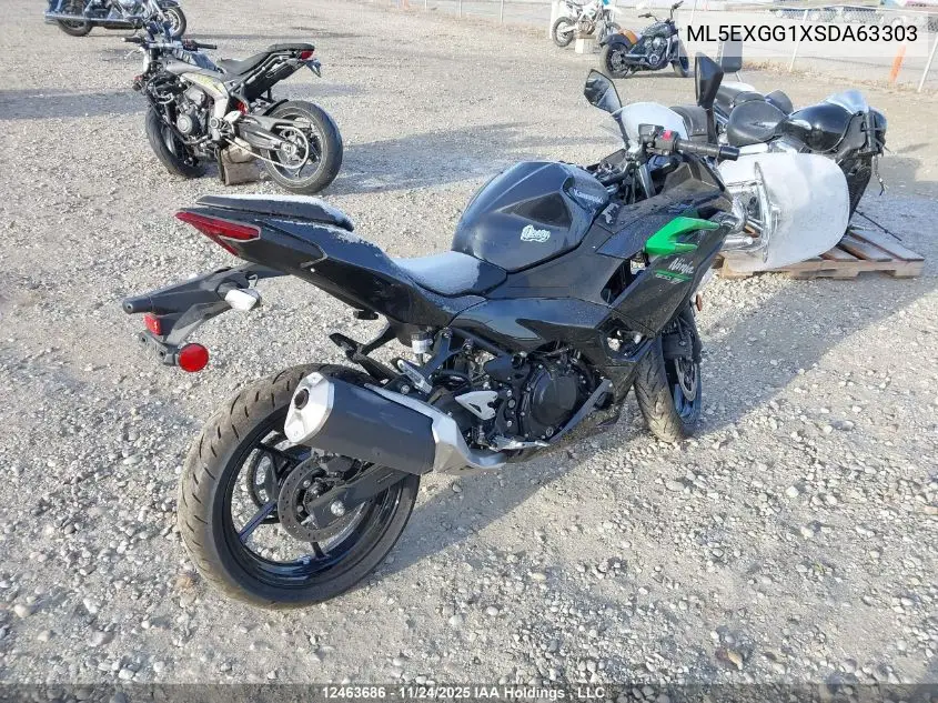 ML5EXGG1XSDA63303 2025 Kawasaki Ex500