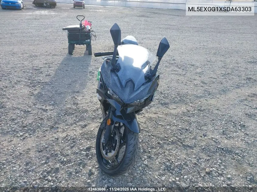 ML5EXGG1XSDA63303 2025 Kawasaki Ex500