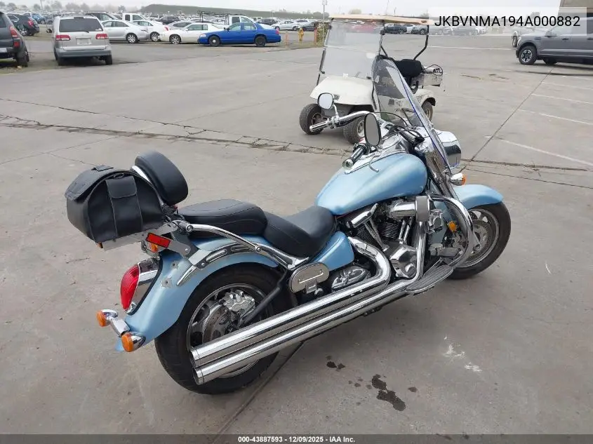JKBVNMA194A000882 2004 Kawasaki Vulcan 2000