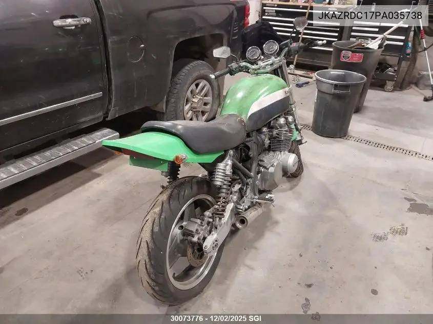 JKAZRDC17PA035738 1993 Kawasaki Zr750